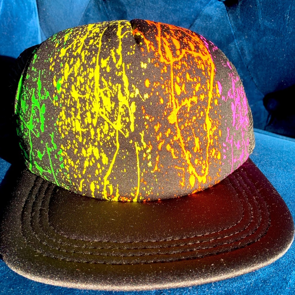 Paint Splatter SnapBack Baseball Cap!